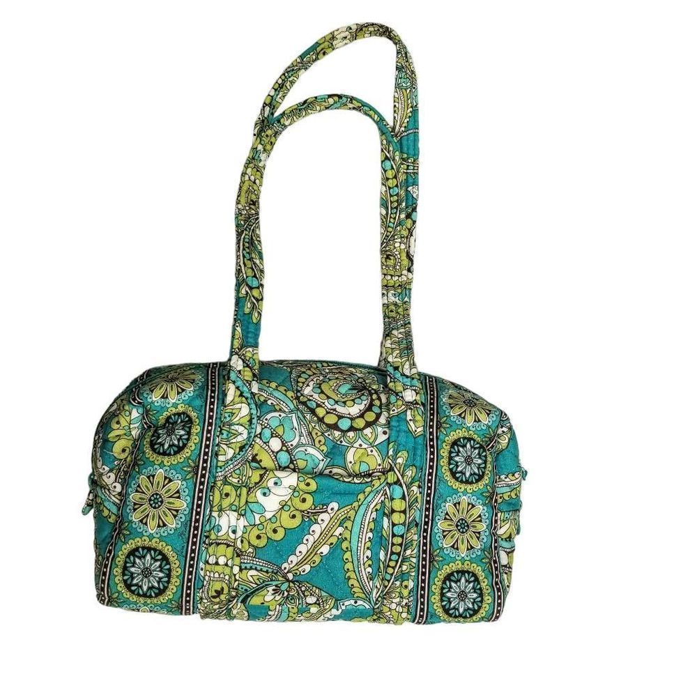 Vera Bradley Classic Handbag in Peacock - Picture 3 of 10